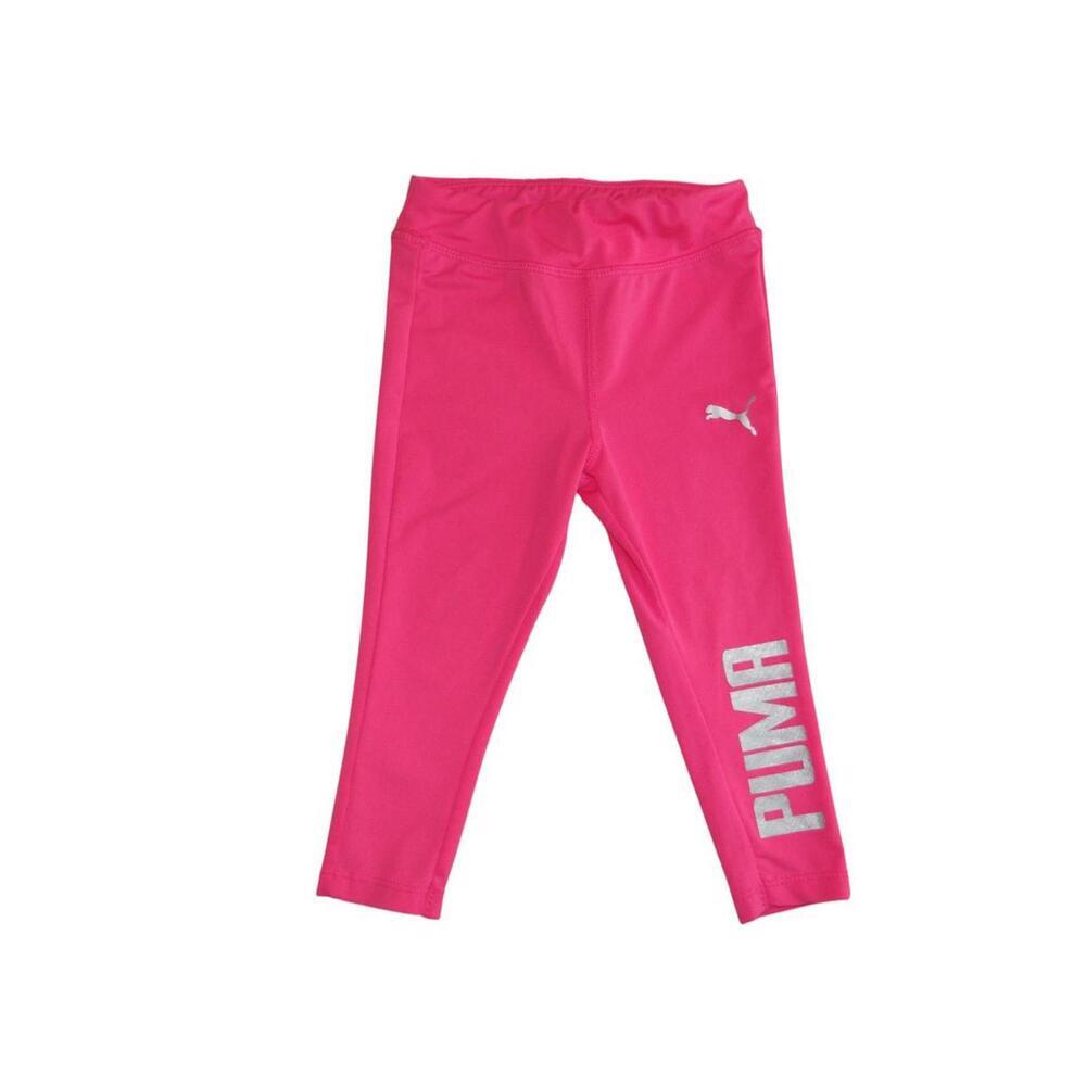 PUMA Girls' Hot Pink Leggings - Size 12‎ MONTHS
